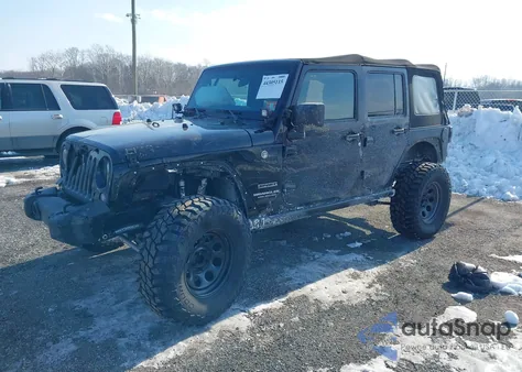 2016 Jeep Wrangler Unlimited Sport из США, поврежденный, VIN 1C4BJWDG3GL324911